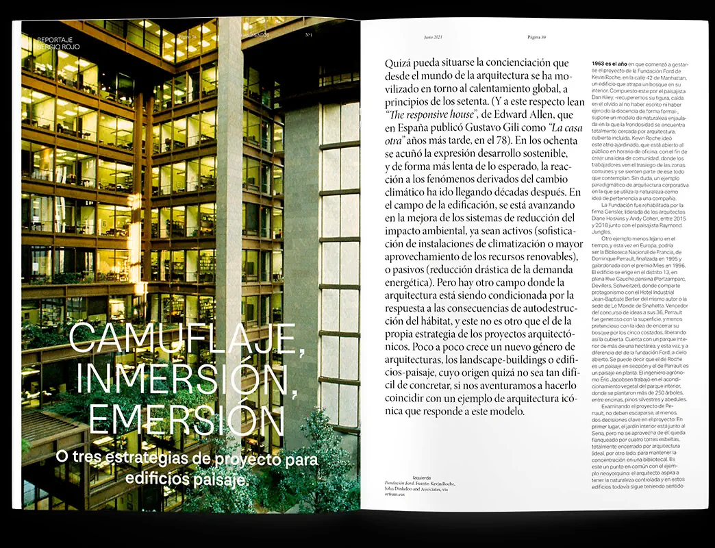 Diseño editorial Fragmentos No1, revista del Colegio Oficial de Arquitectos de La Rioja — Casao-Terrazas
