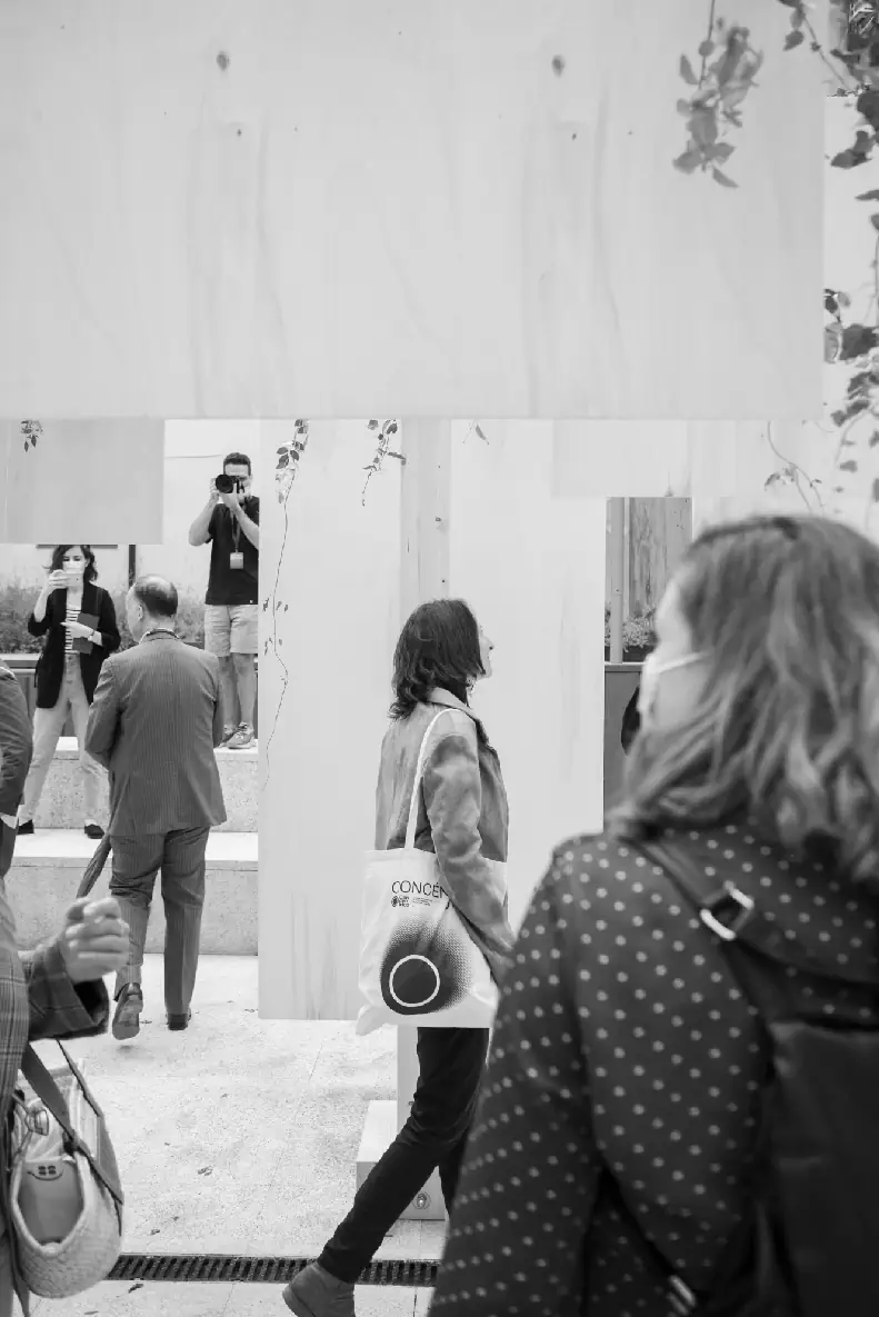 Identidad visual Concéntrico 07, Festival Internacional de Arquitectura y Diseño de Logroño — Casao-Terrazas